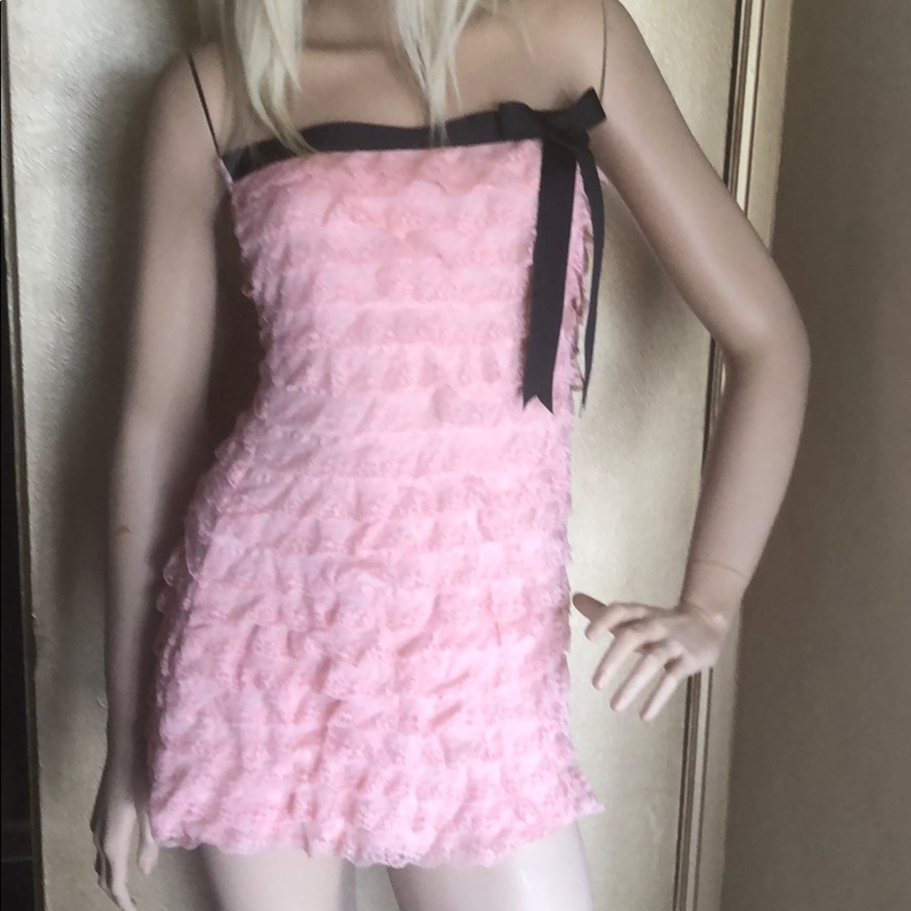 Beautiful pink lace top or a dress